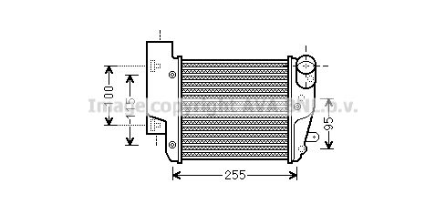 AVA QUALITY COOLING Kompressoriõhu radiaator AI4304
